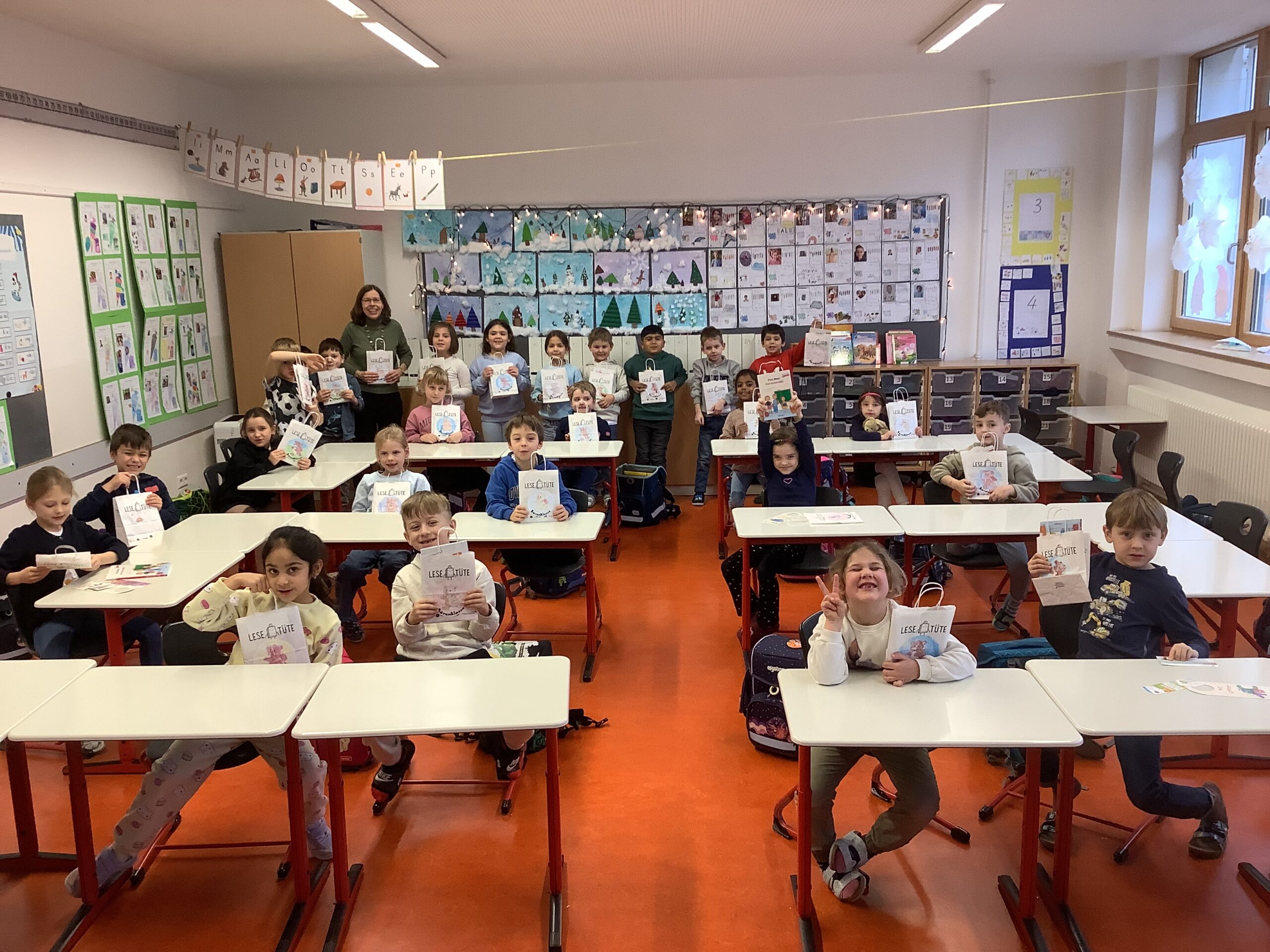 Braunbarth Lesetütenübergabe