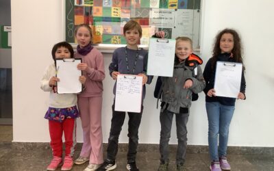 Aktion „Freier Weg für uns Kinder morgens am Schultor“ begeistert!